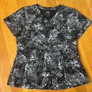 Black and White Women's Top